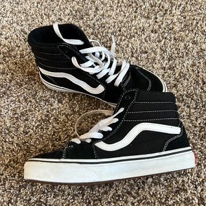 Barely worn Kids Van shoes